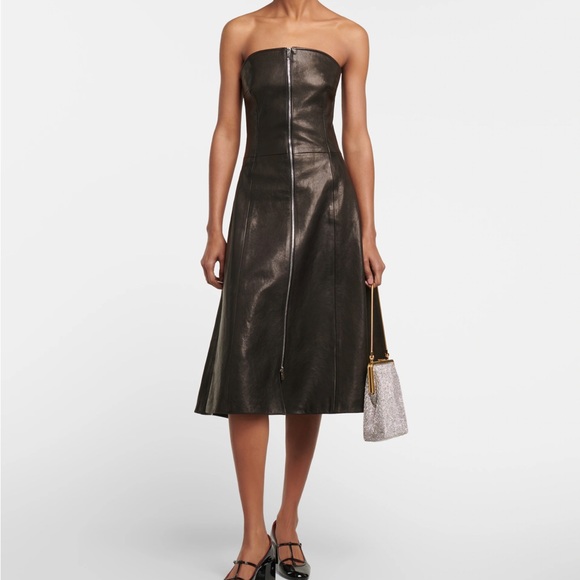 Khaite Fawn Patent Leather Pumps - Picture 8 of 8